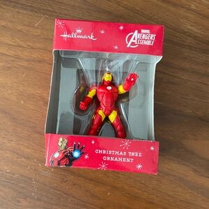 Hallmark Avengers Iron Man Figure Ornament - Red and Yellow